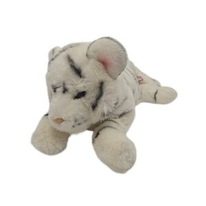 Douglas Cuddle Toy White Tiger Cub Plush Stuffed Animal Floppy abt 20 Inch